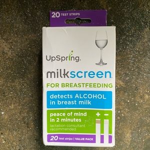 Brand New Box of Breastmilk Alcohol Test Strips